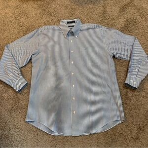 Men’s Nautica Plaid Button Down Shirt 16 1/2, 34-35